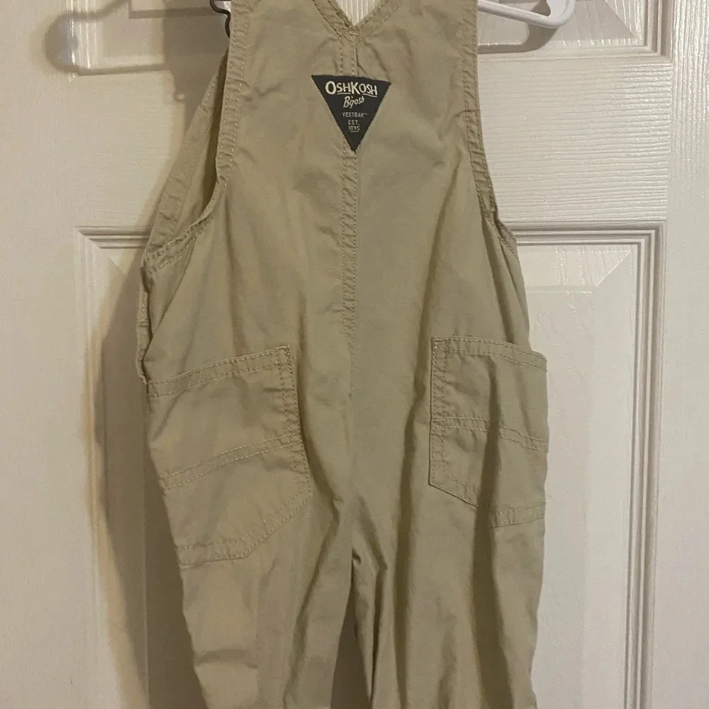 Oshkosh B’Gosh Khaki Overalls